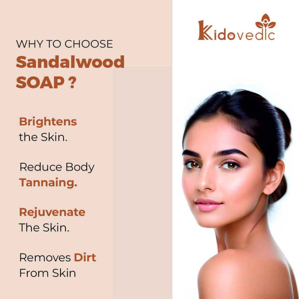 Kidovedic Natural Sandalwood Soap - Image 5